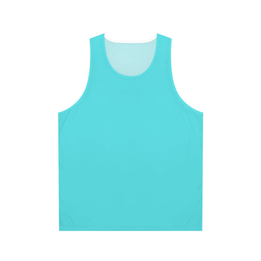 Turquosie Unisex Tank Top (AOP)