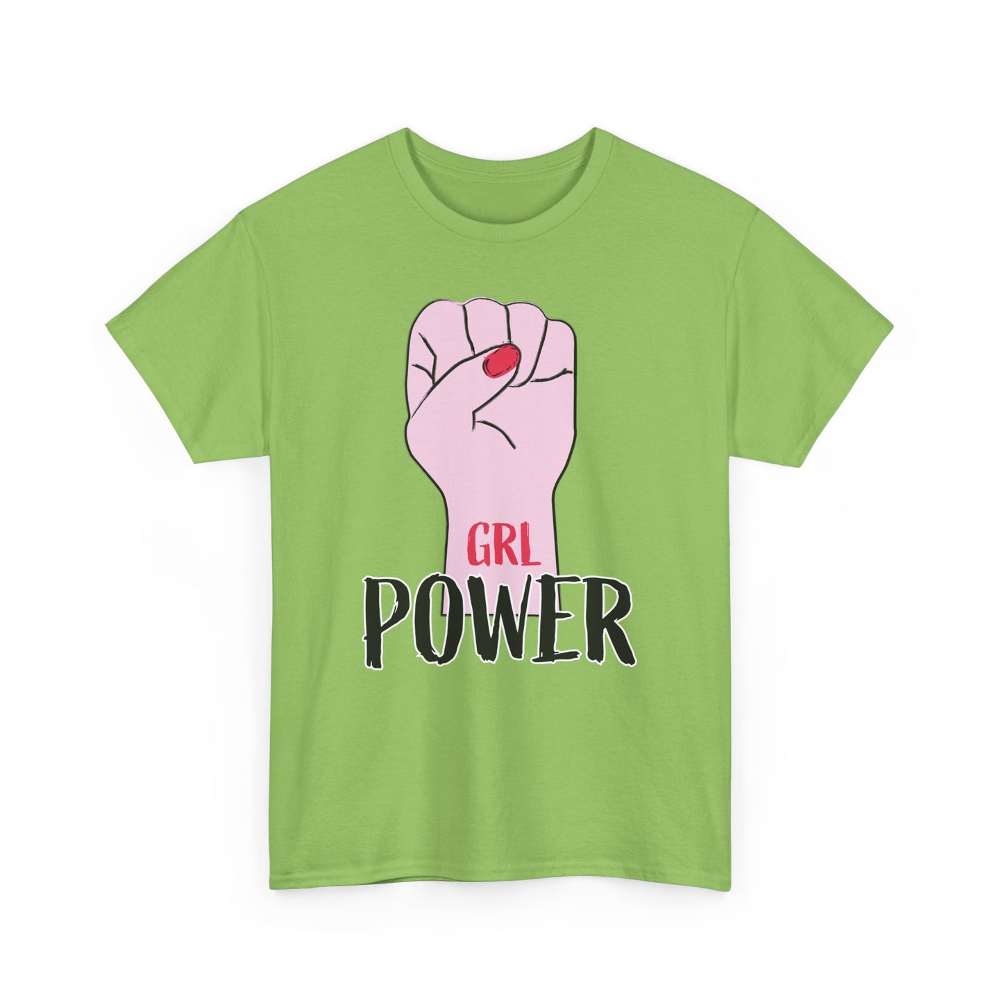 Girl Power Unisex Heavy Cotton Tee