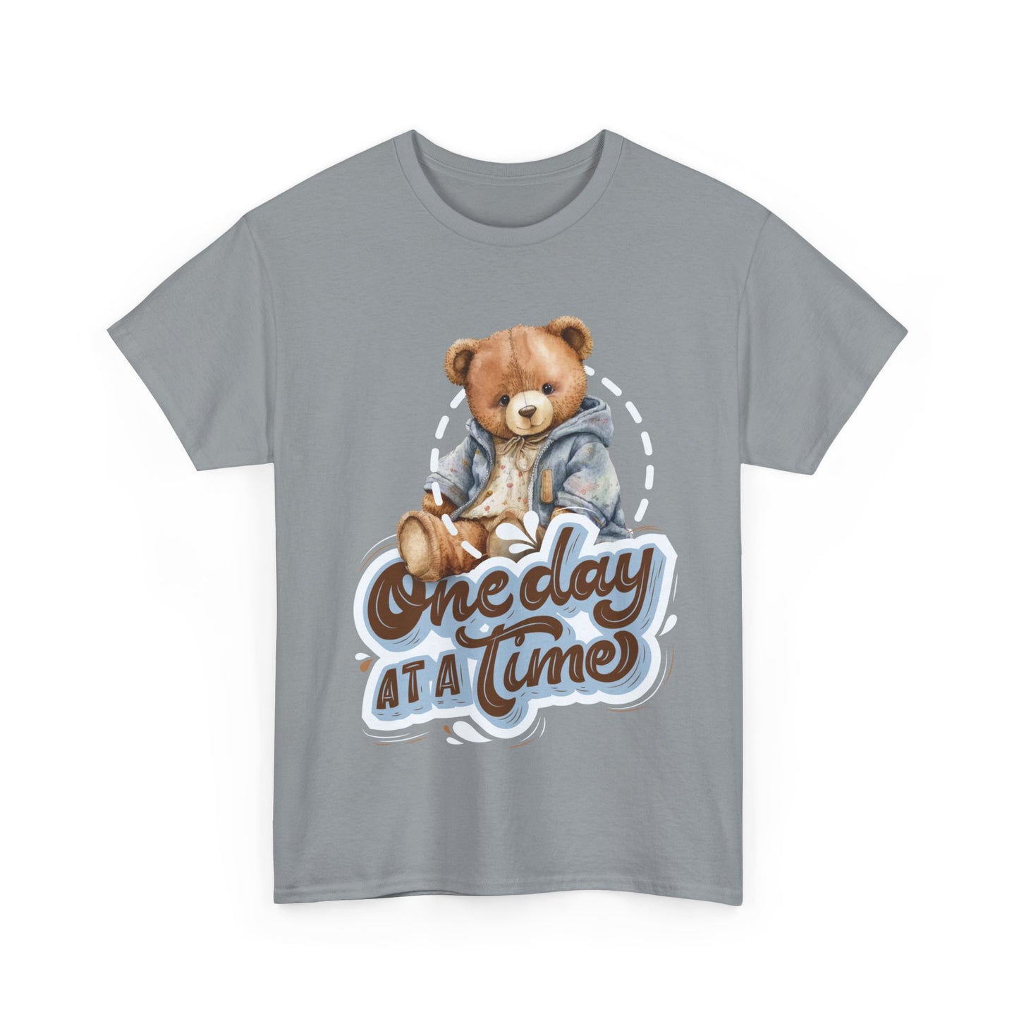 One day at a time Cotton Tee