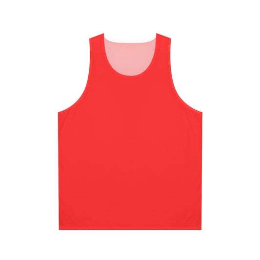 Red Unisex Tank Top (AOP)