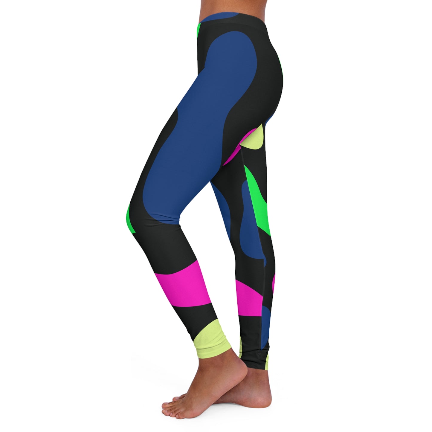 Paint Women's Spandex Leggings (AOP)