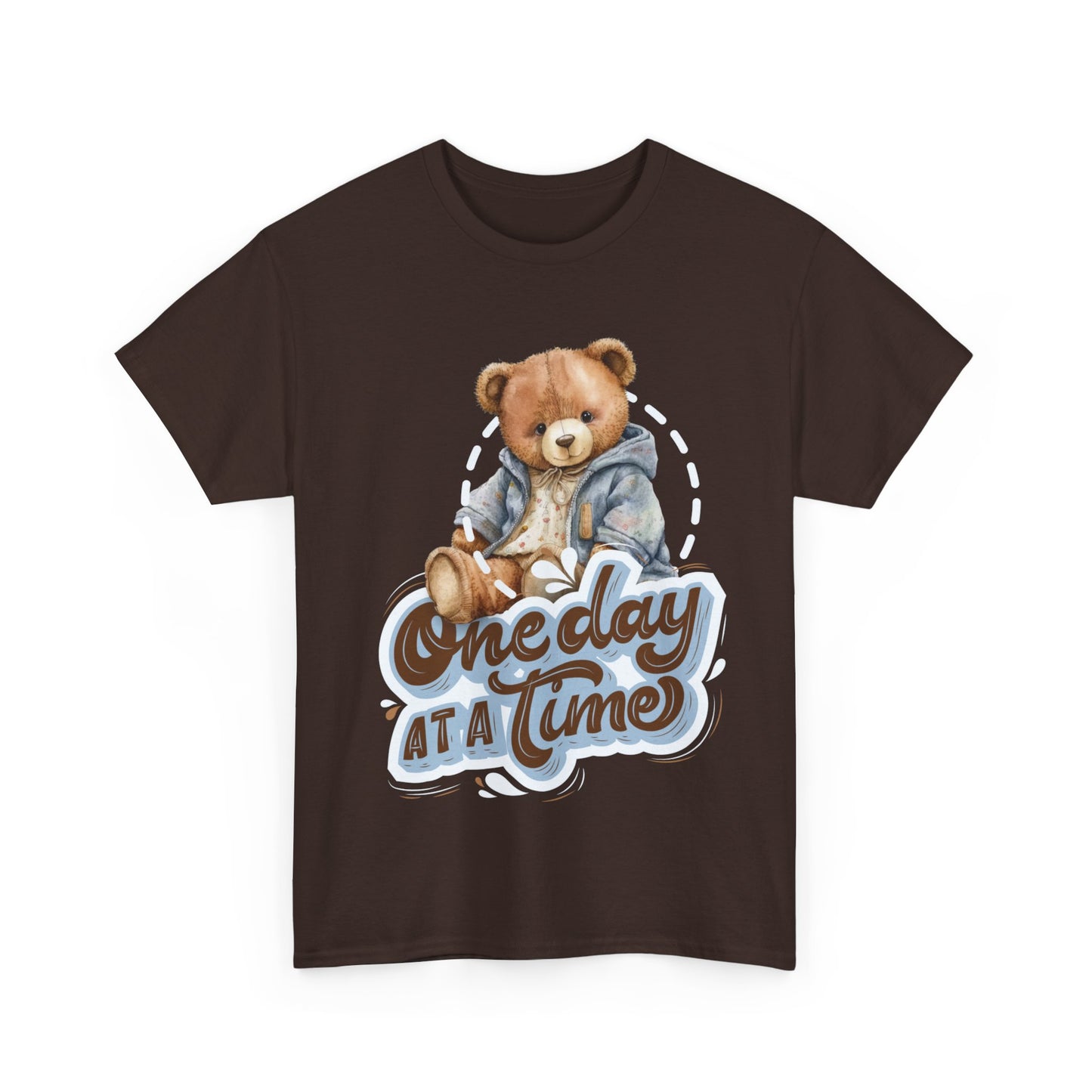 One day at a time Cotton Tee