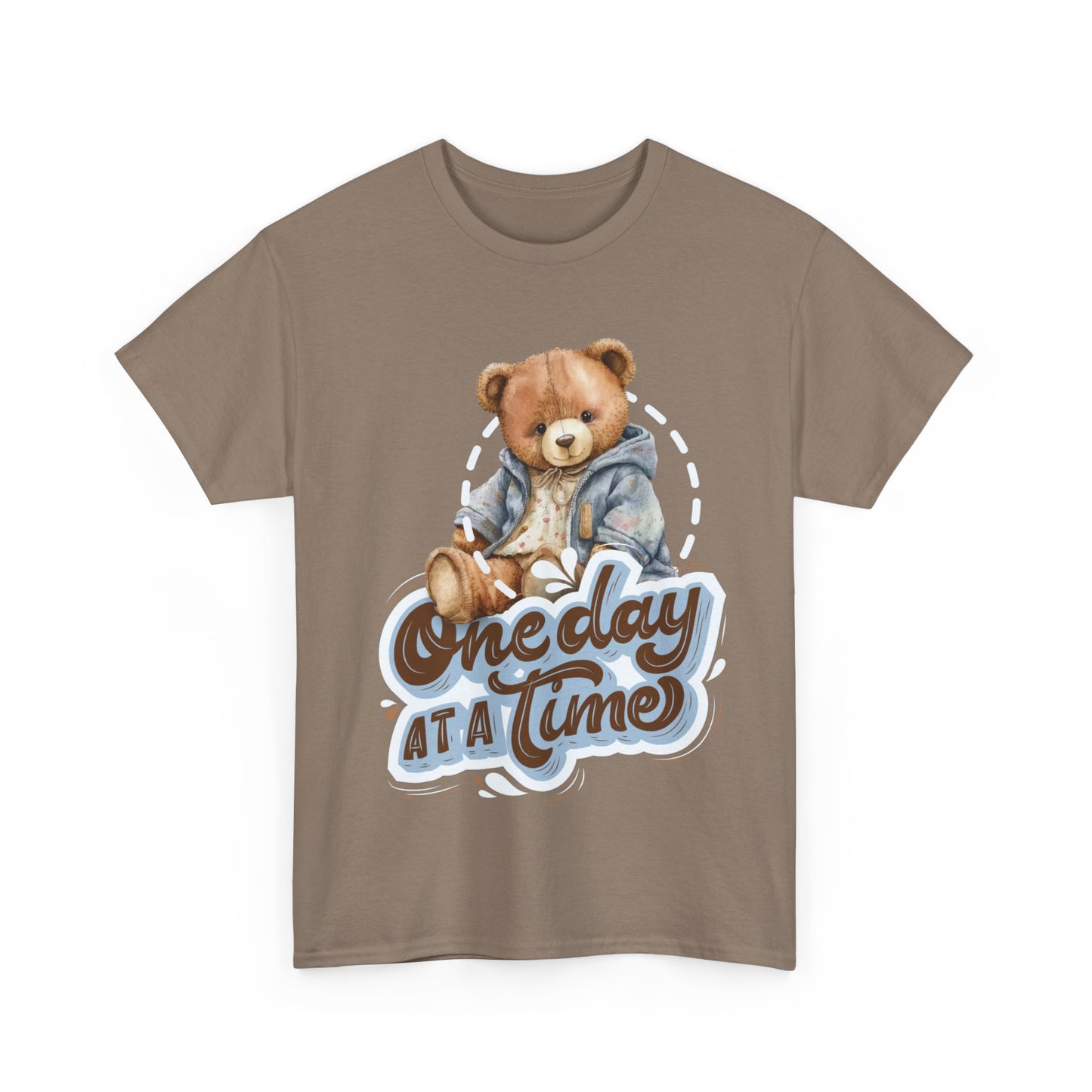 One day at a time Cotton Tee