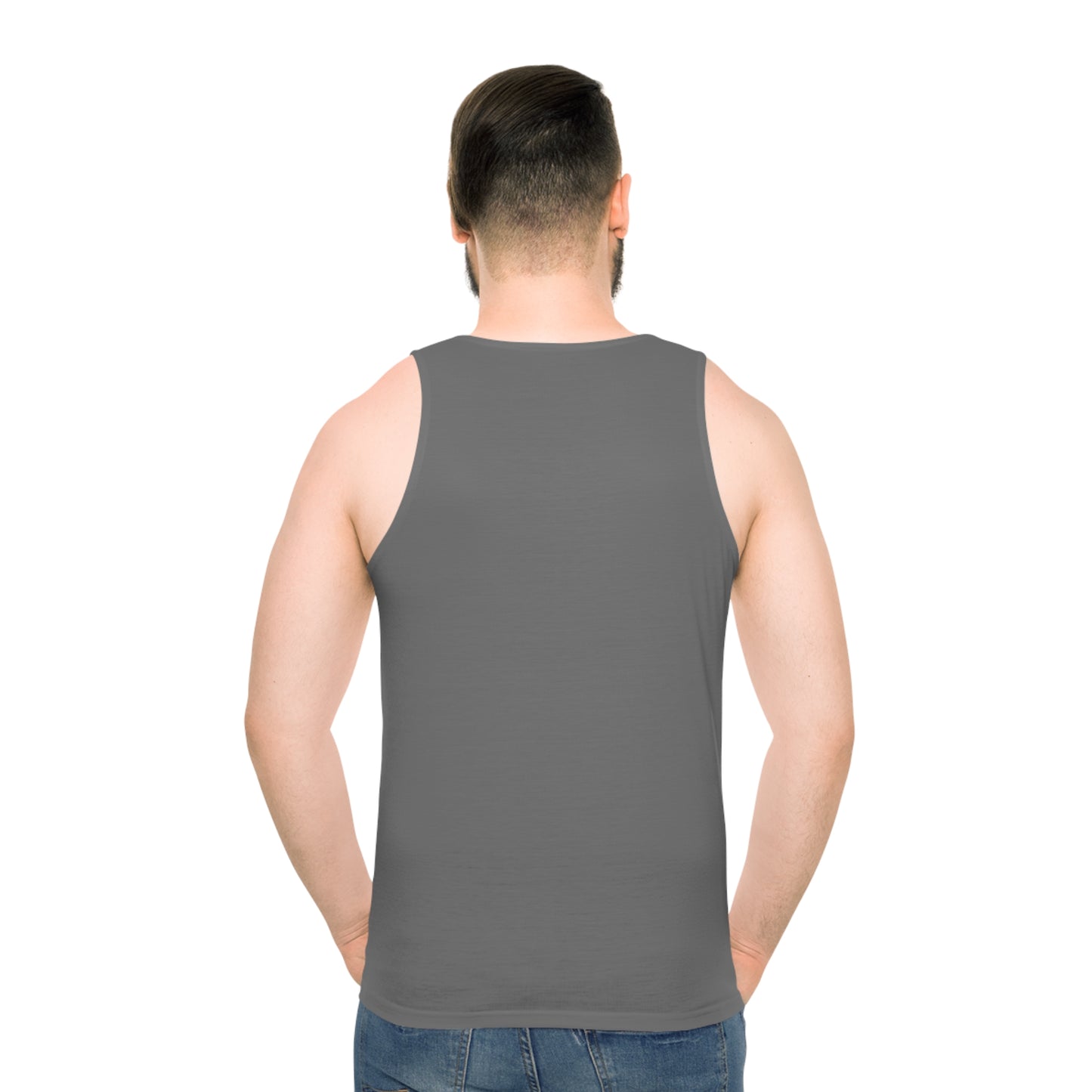 Gray Unisex Tank Top (AOP)