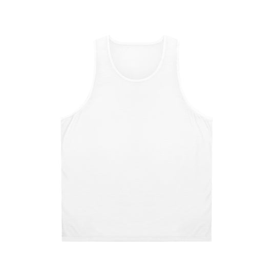 White Unisex Tank Top (AOP)