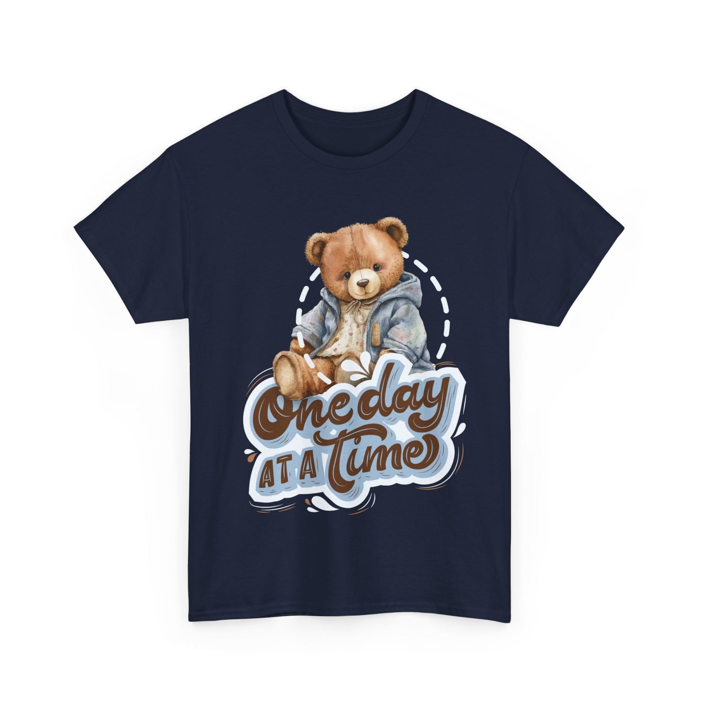 One day at a time Cotton Tee