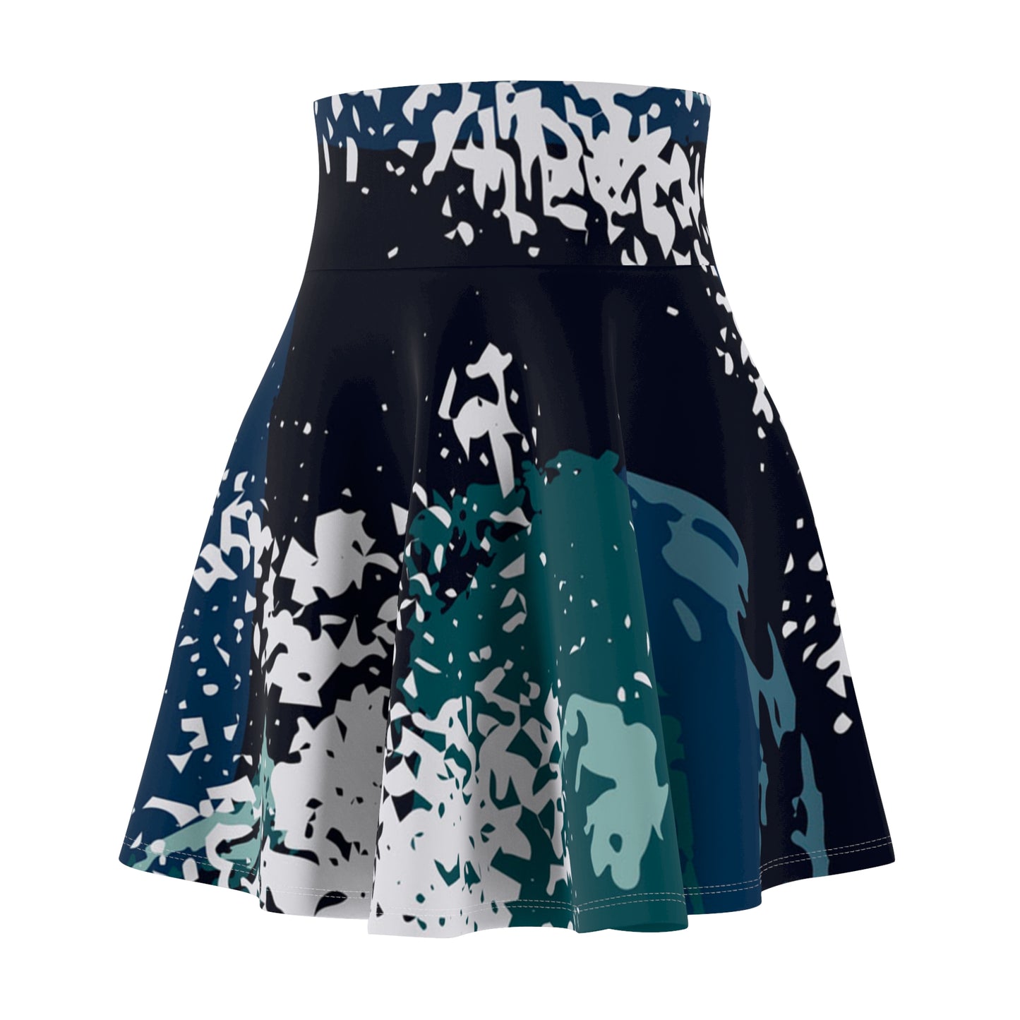 Flare Women's Skater Skirt (AOP)