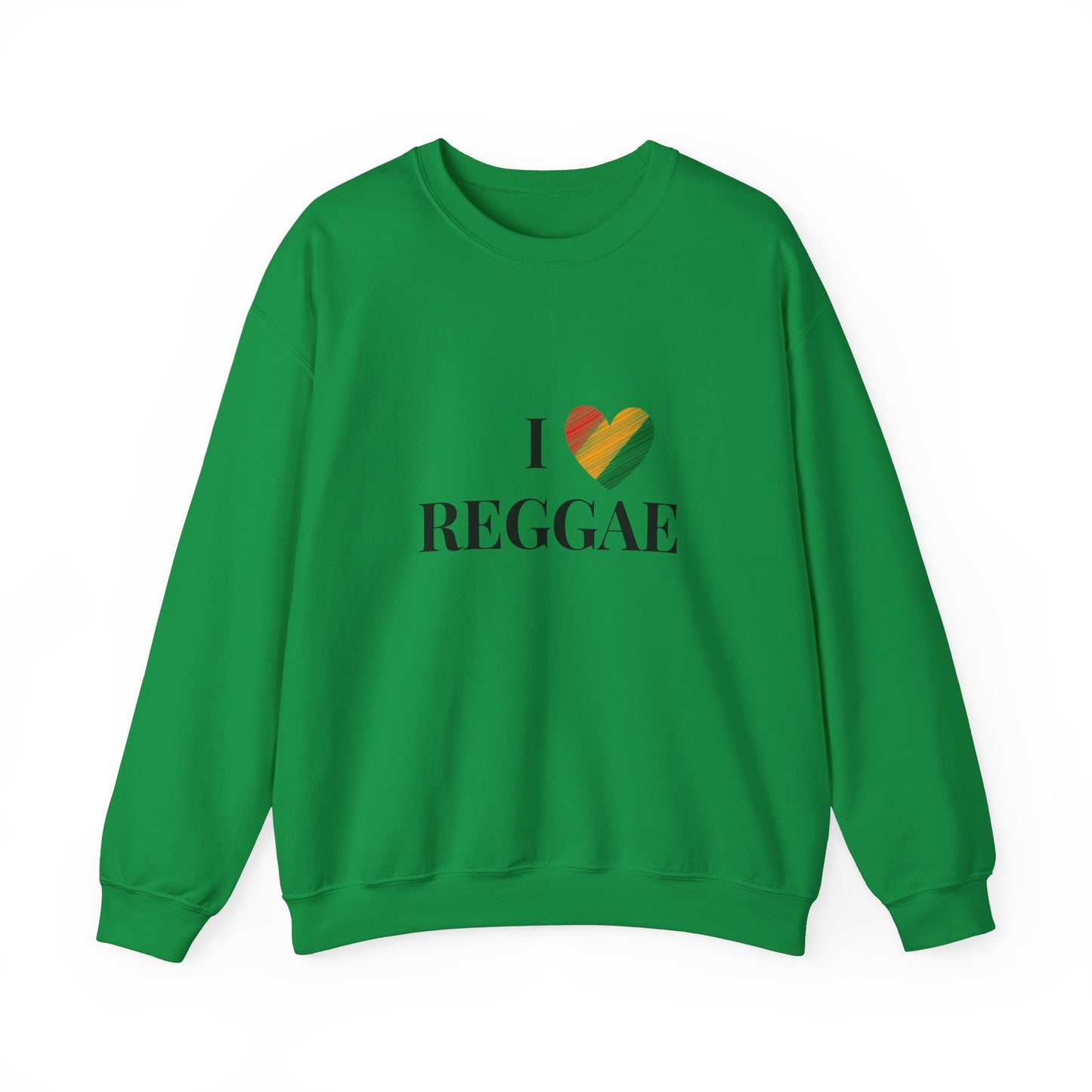 I Love Reggae Unisex Heavy Blend™ Crewneck Sweatshirt