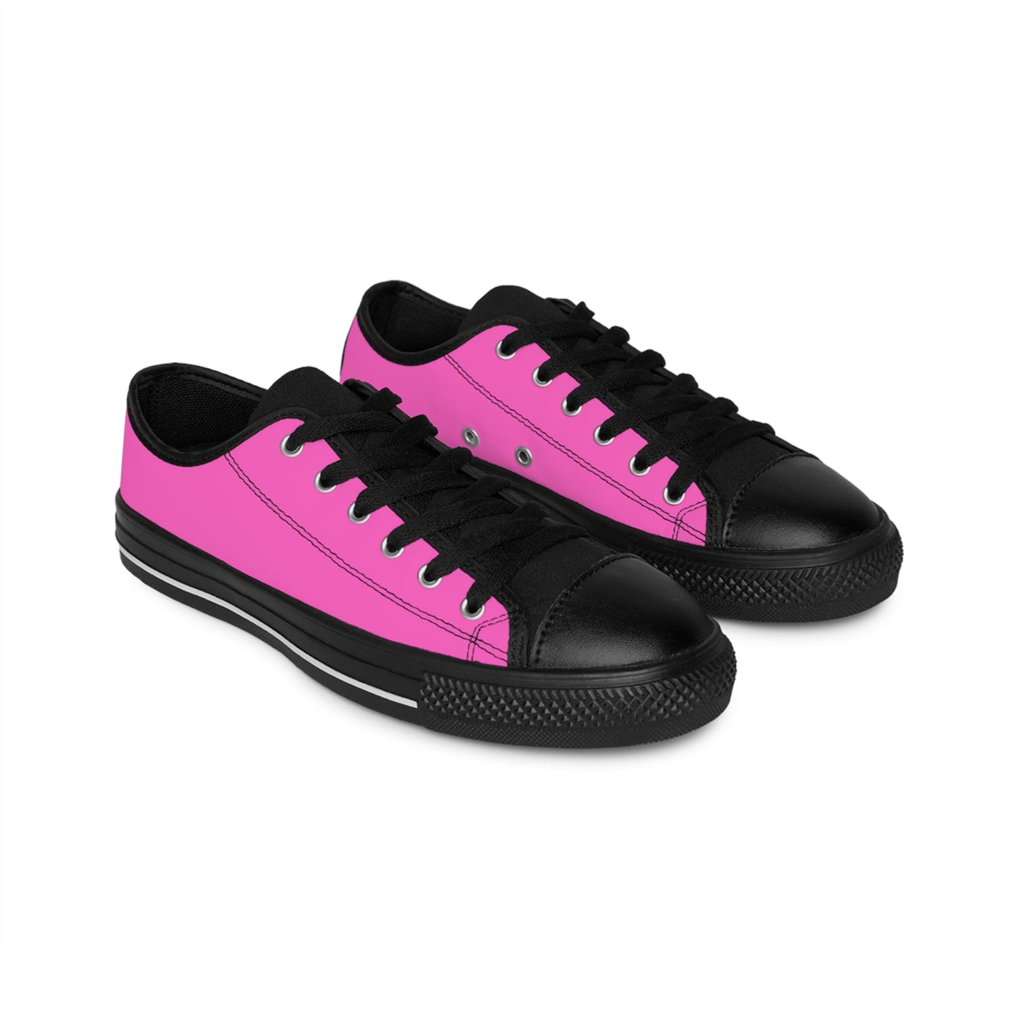 Pink and Black Women's Sneakers