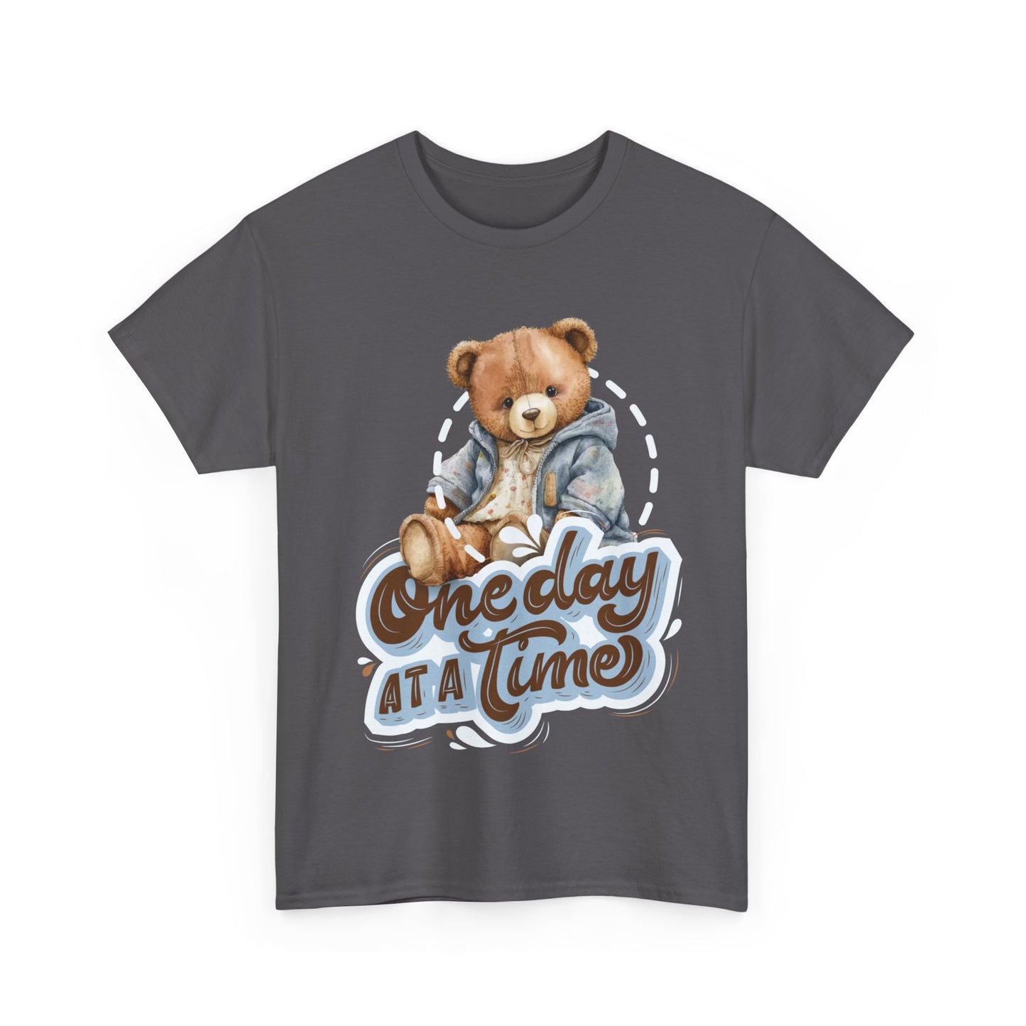 One day at a time Cotton Tee