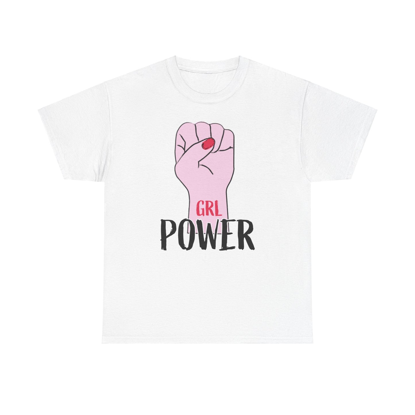 Girl Power Unisex Heavy Cotton Tee