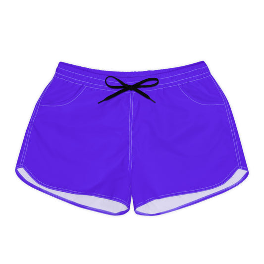 Purple Women's Casual Shorts (AOP)