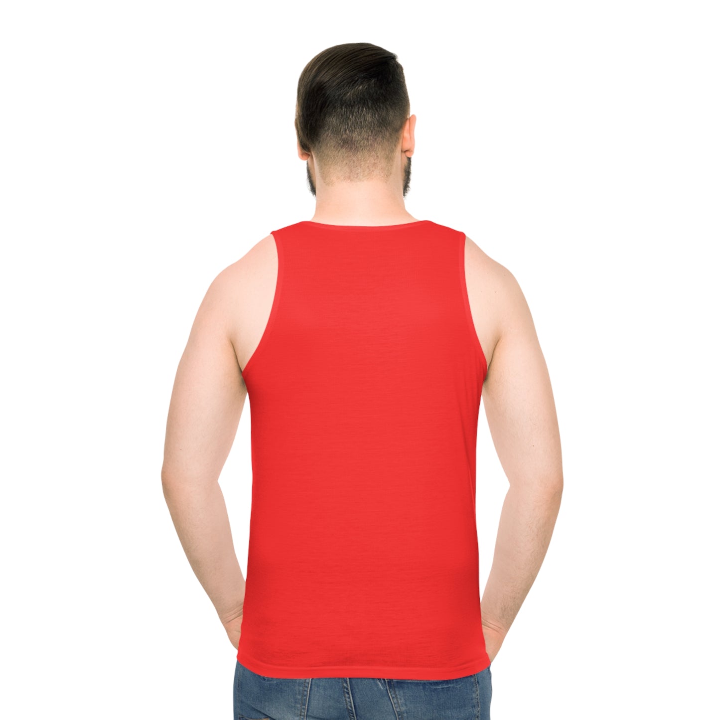 Red Unisex Tank Top (AOP)