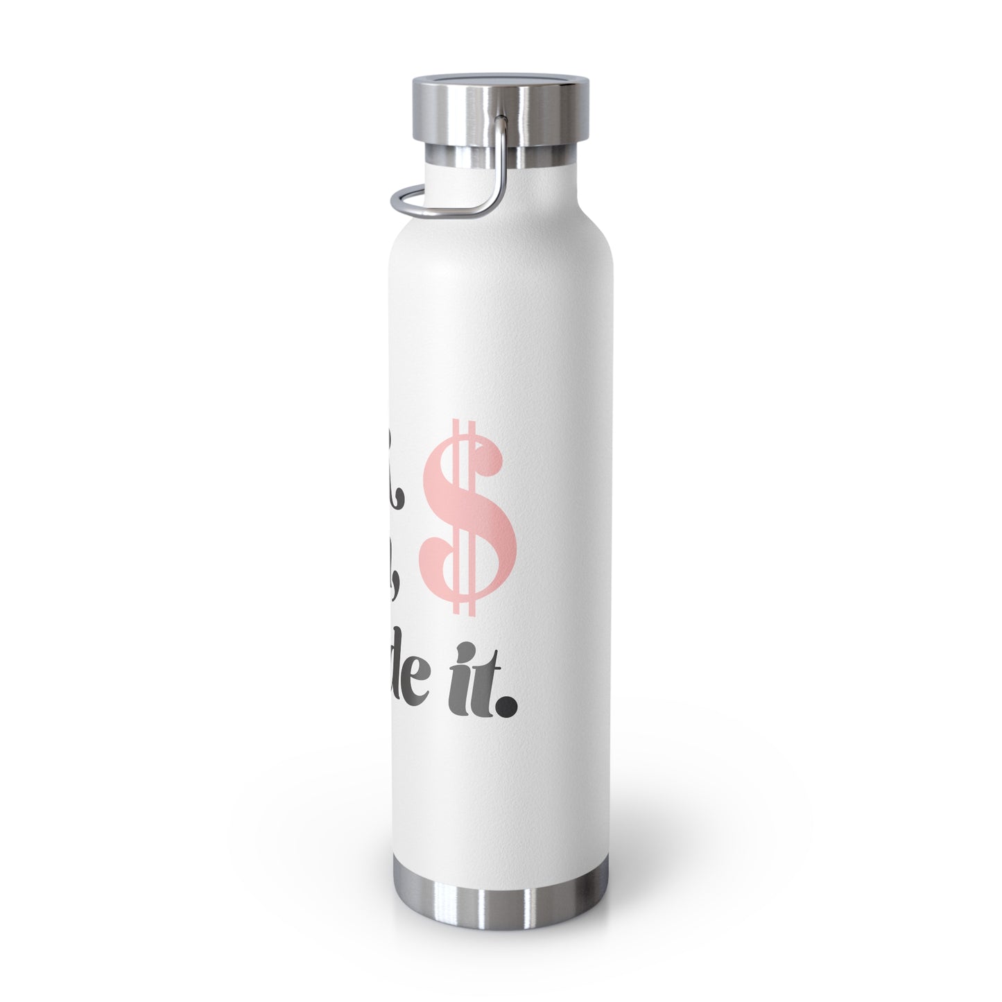 Look Mom I made it Copper Vacuum Insulated Bottle, 22oz