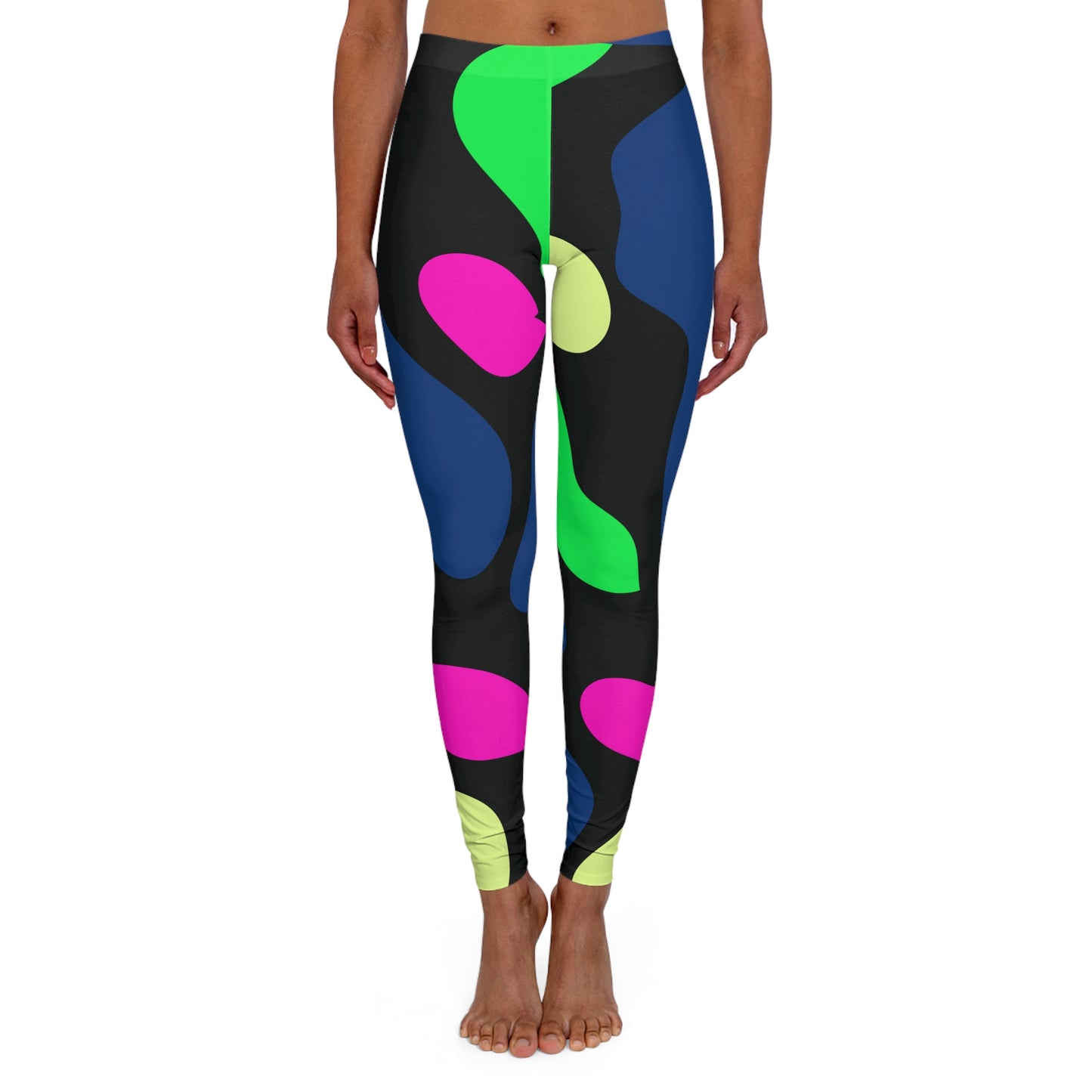 Paint Women's Spandex Leggings (AOP)