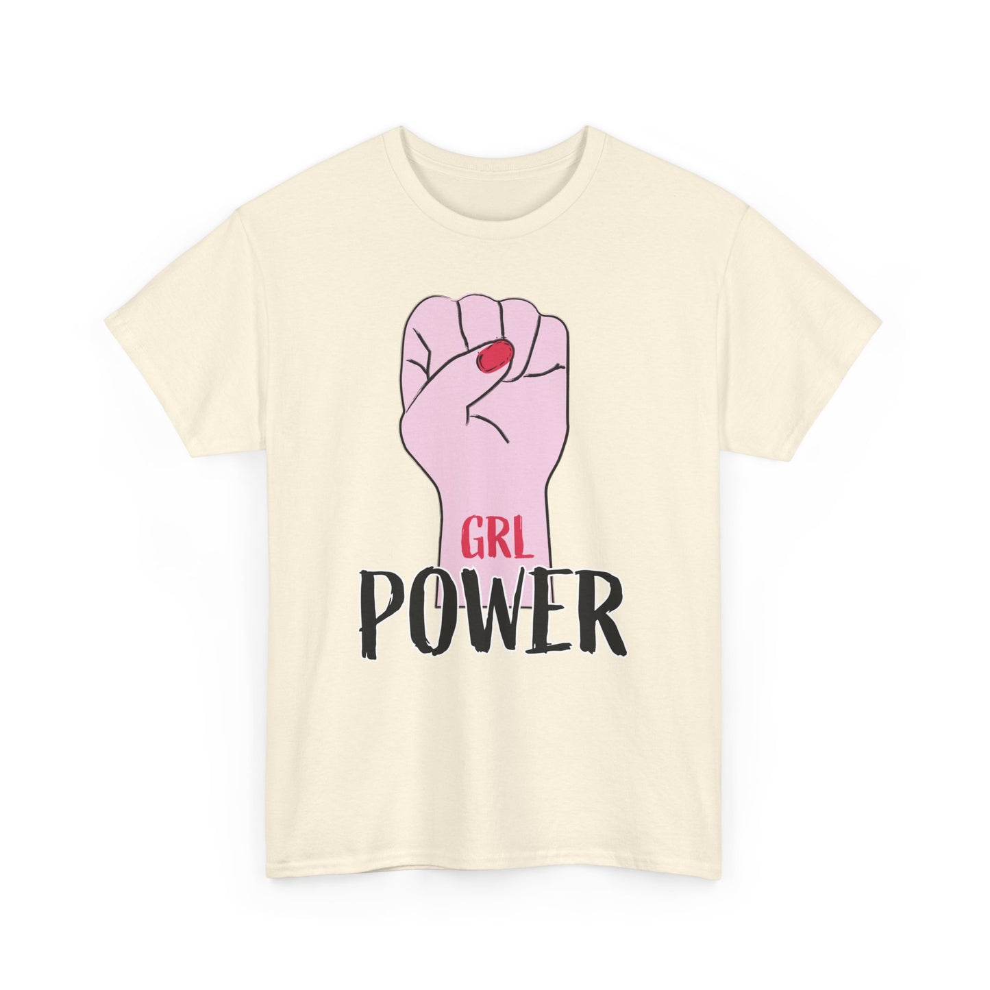 Girl Power Unisex Heavy Cotton Tee