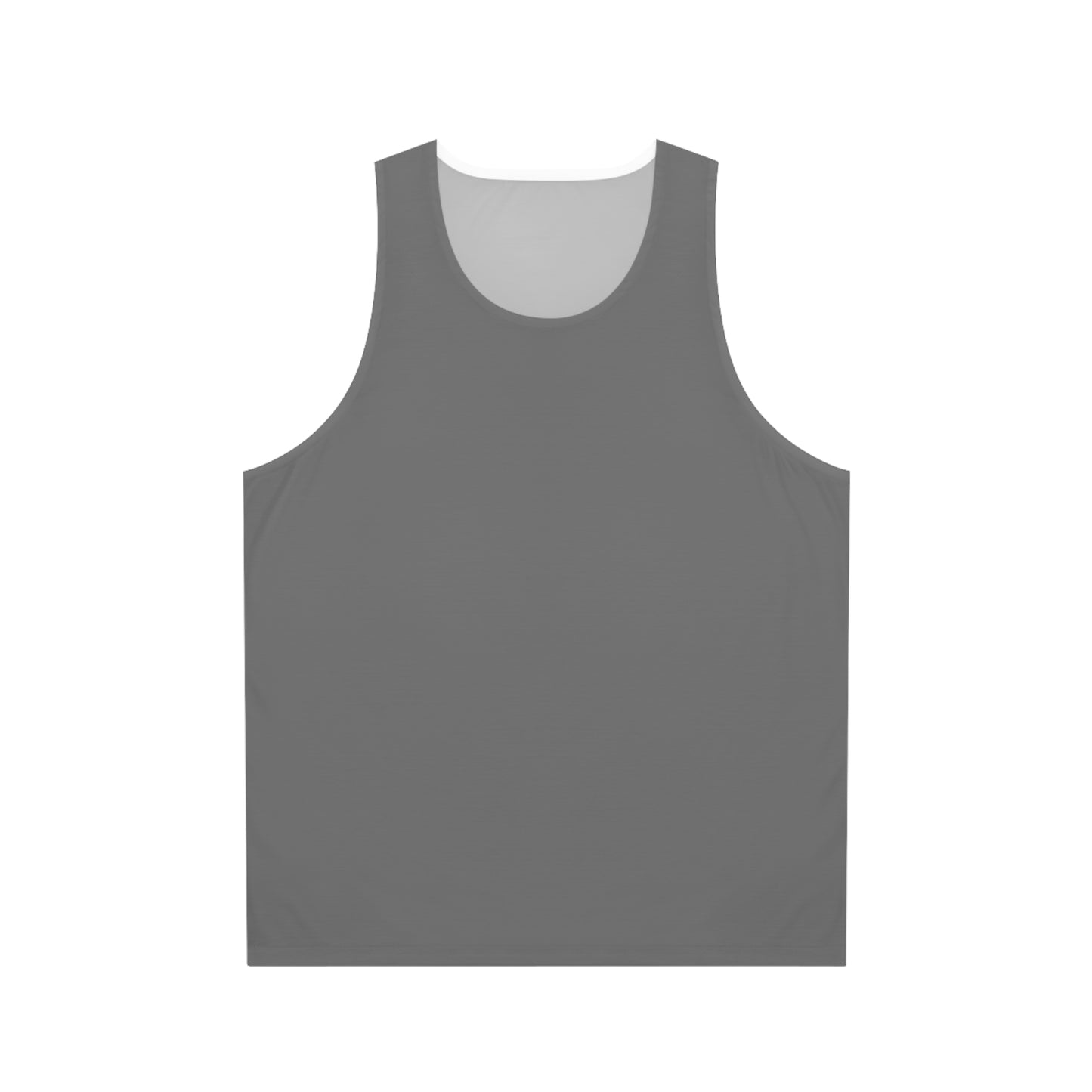 Gray Unisex Tank Top (AOP)