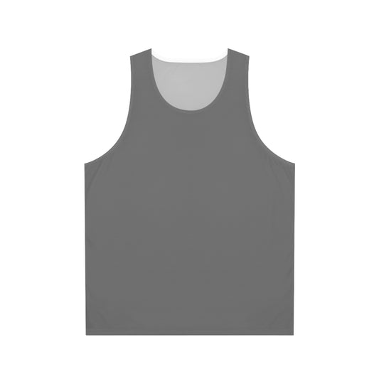 Gray Unisex Tank Top (AOP)