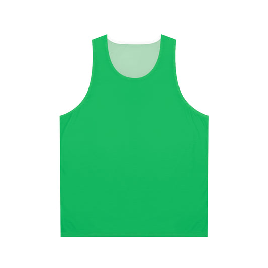 Forest green Unisex Tank Top (AOP)