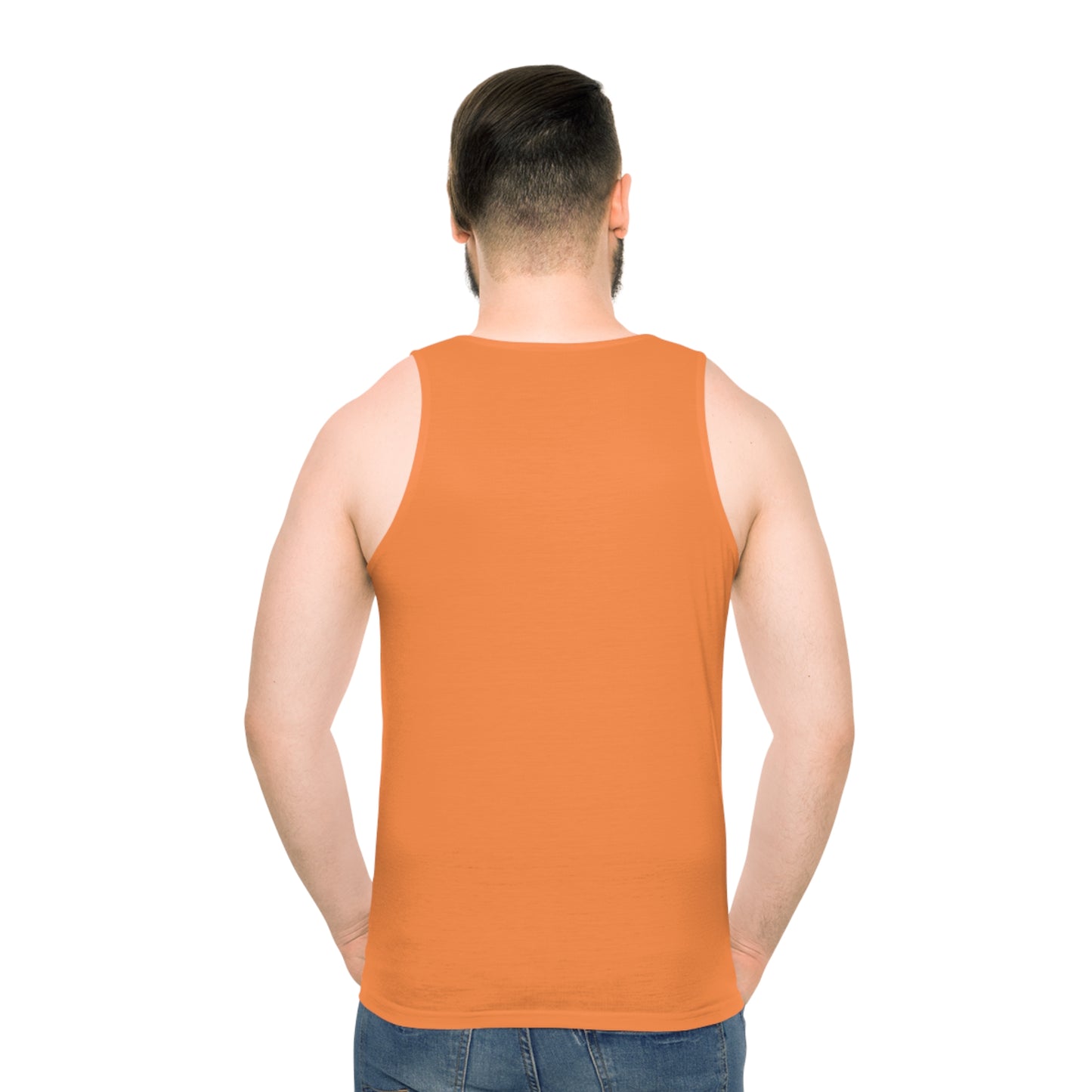 Orange Unisex Tank Top (AOP)