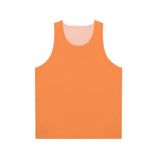 Orange Unisex Tank Top (AOP)