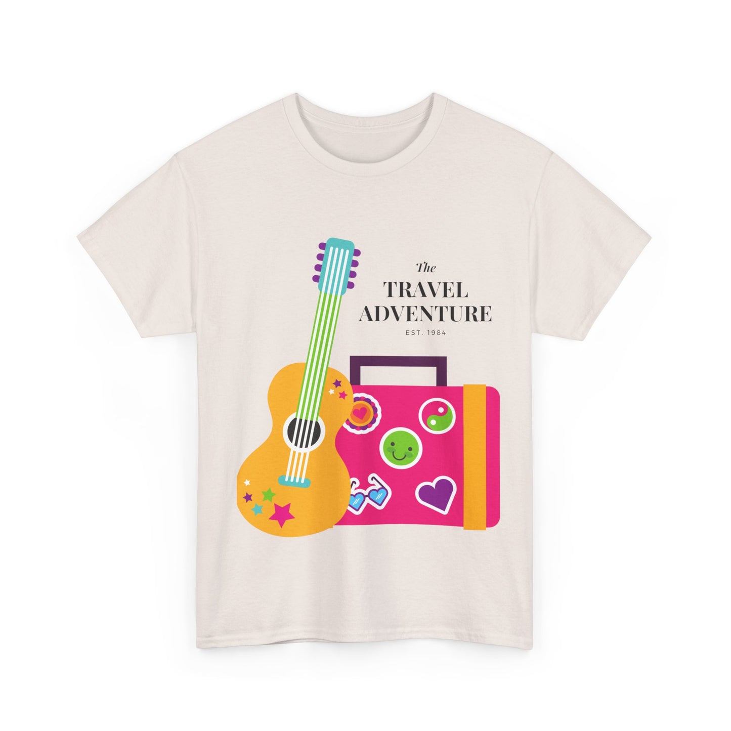 The Travel Adventure Unisex Heavy Cotton Tee