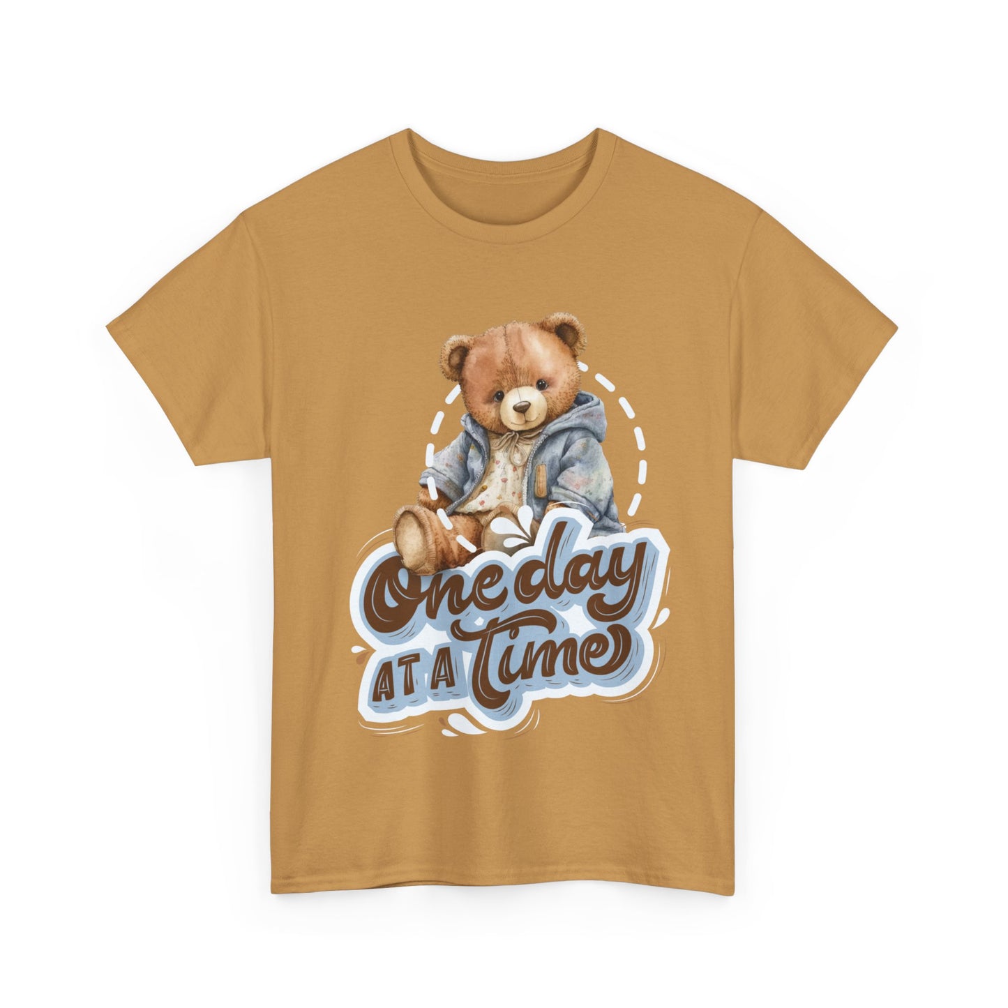 One day at a time Cotton Tee