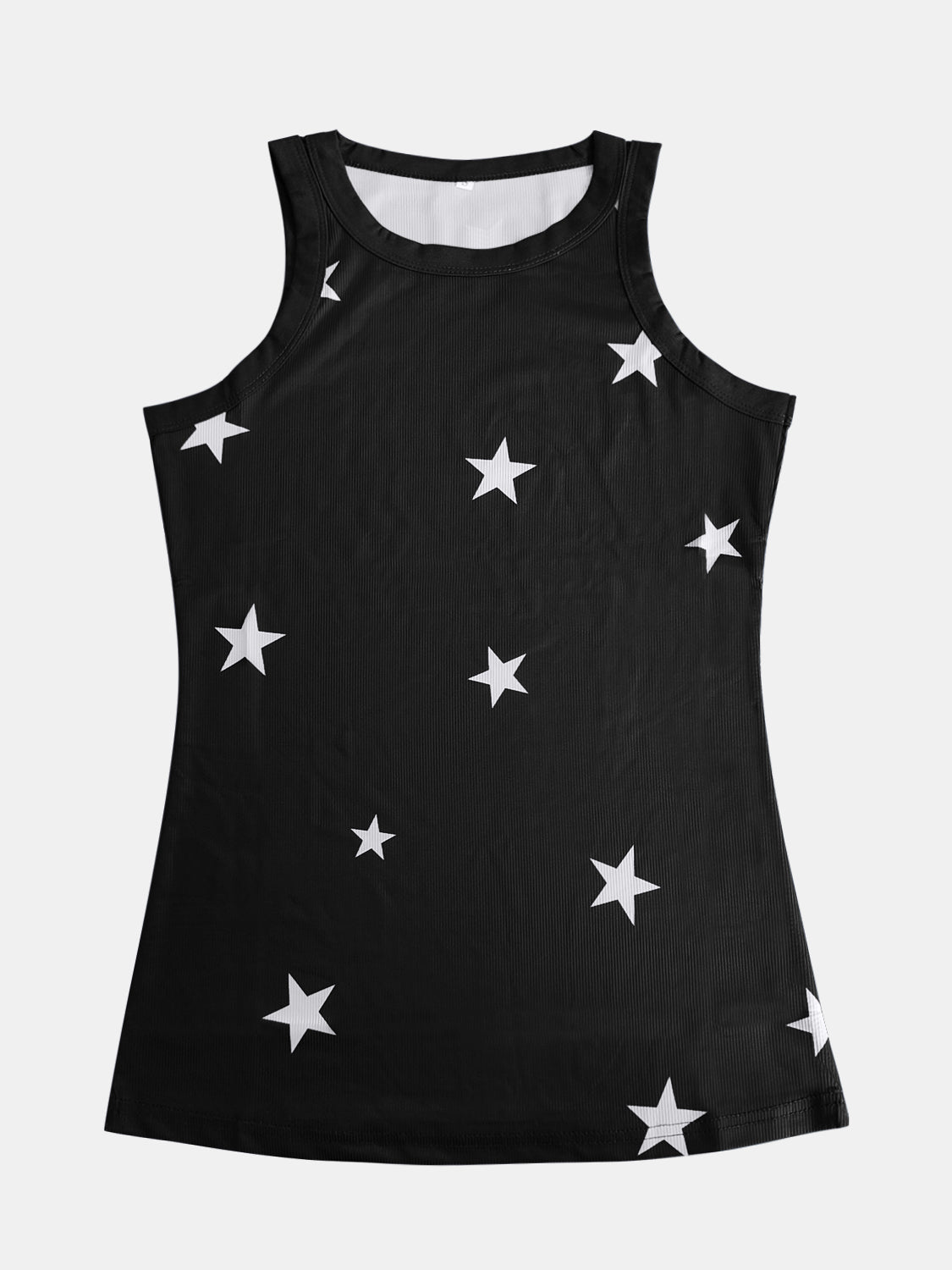 Full Size Star Round Neck Tank