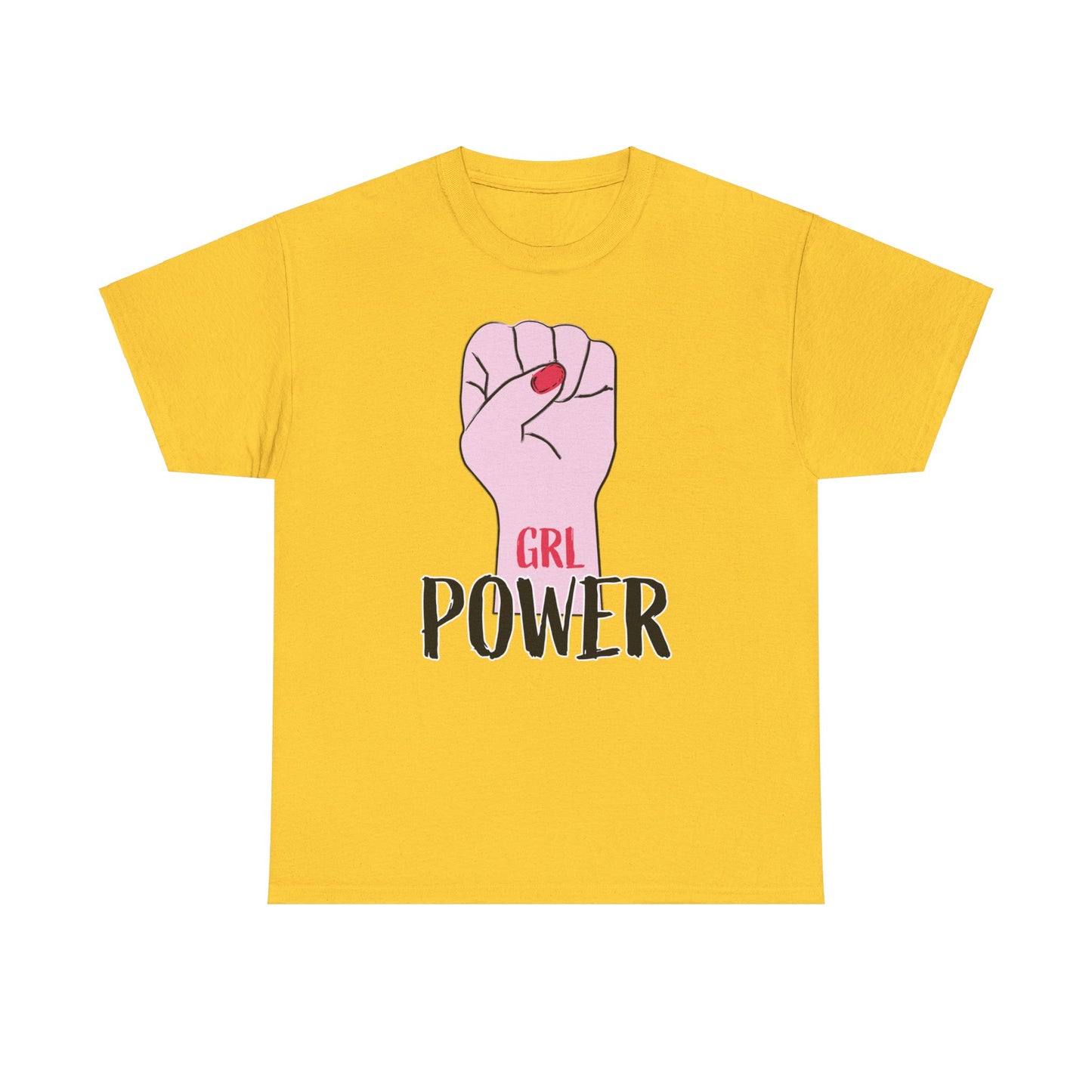 Girl Power Unisex Heavy Cotton Tee