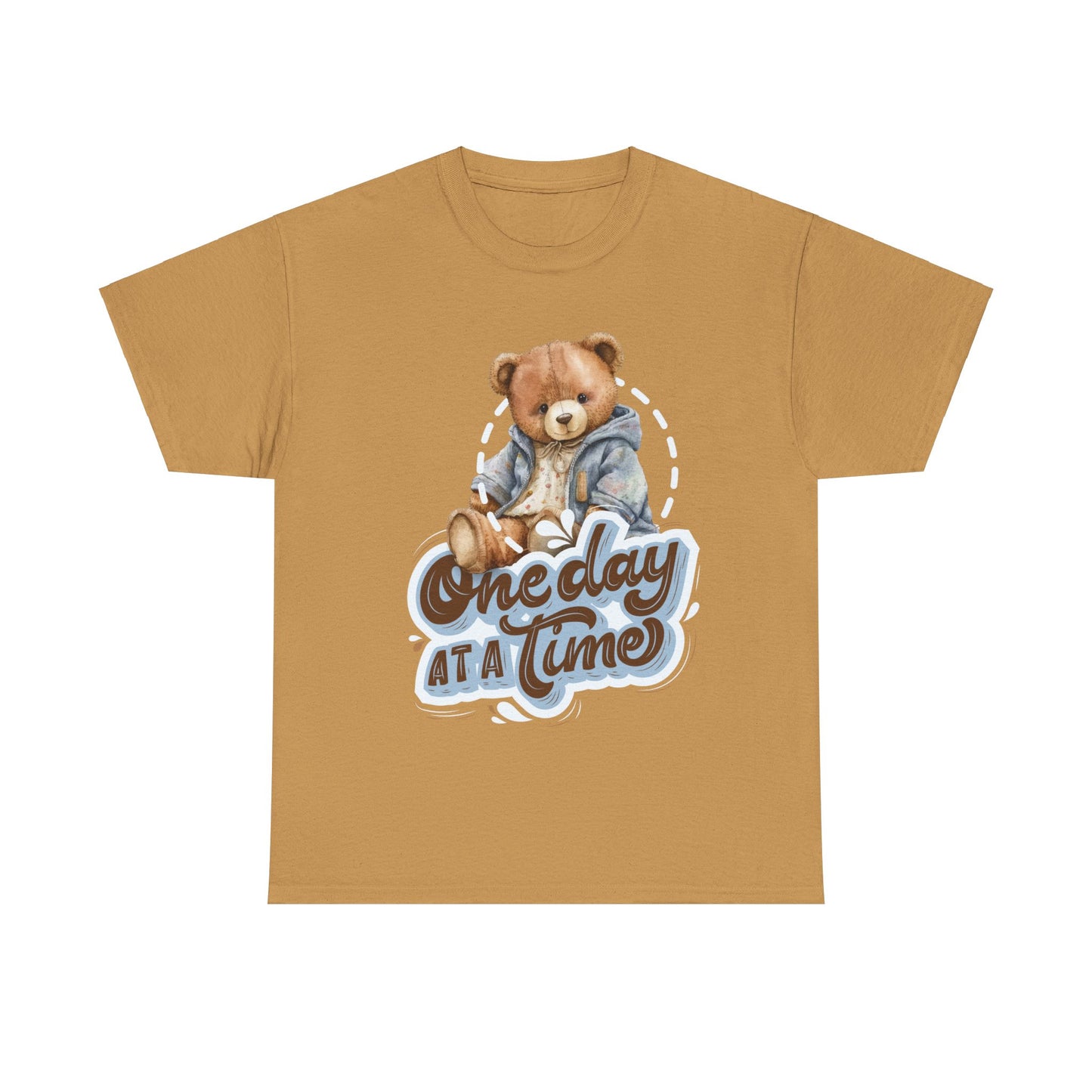 One day at a time Cotton Tee