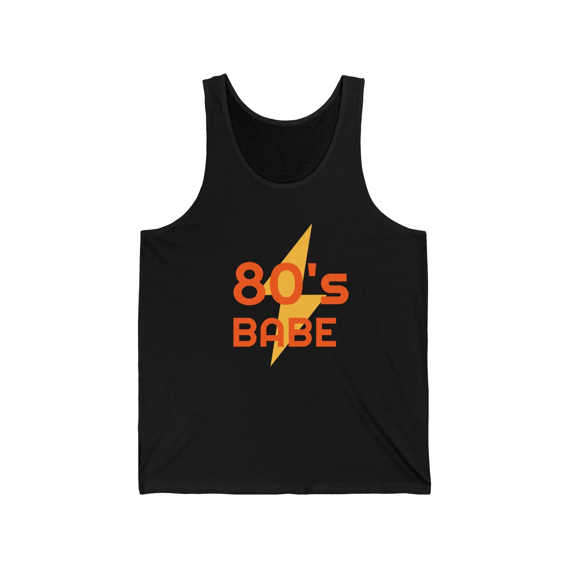 80's babe Unisex Jersey Tank - Creative Designs by Shanny