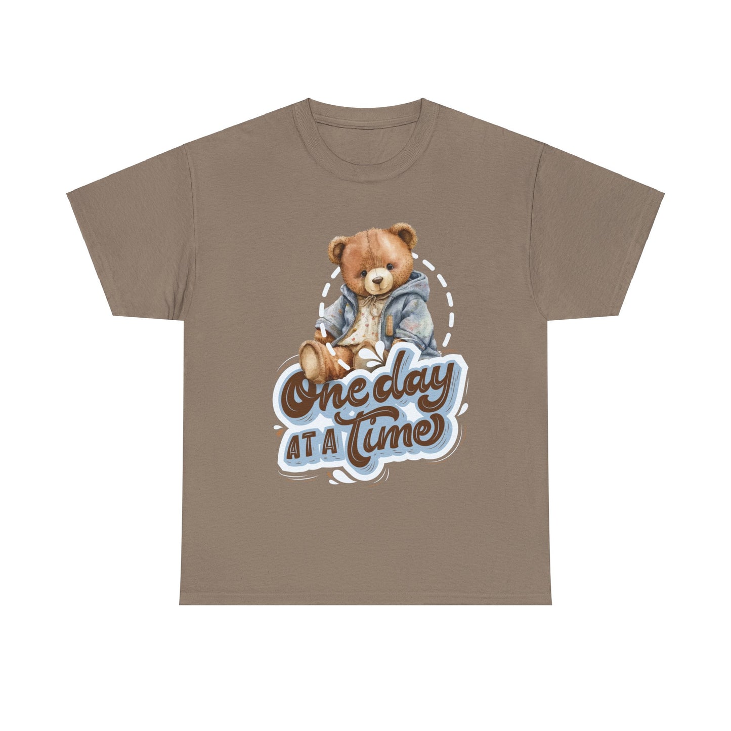 One day at a time Cotton Tee