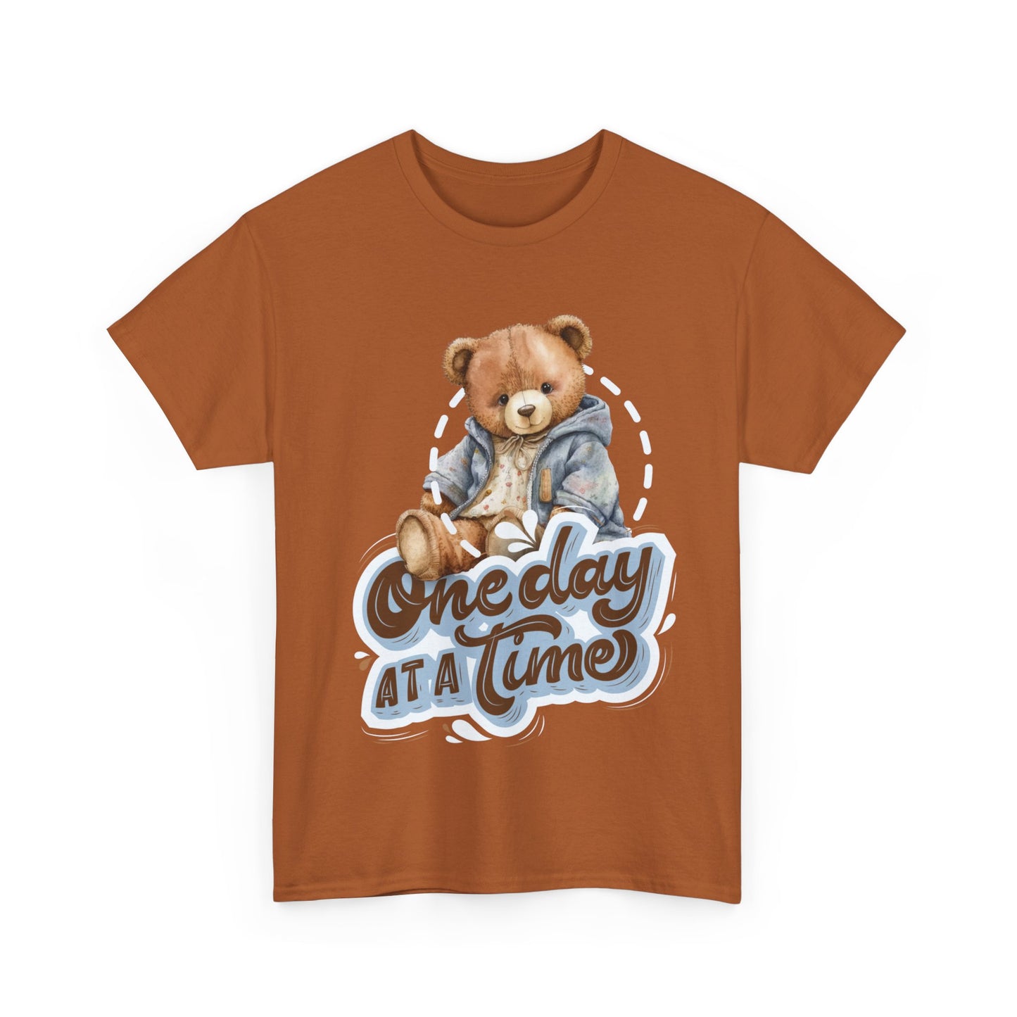 One day at a time Cotton Tee