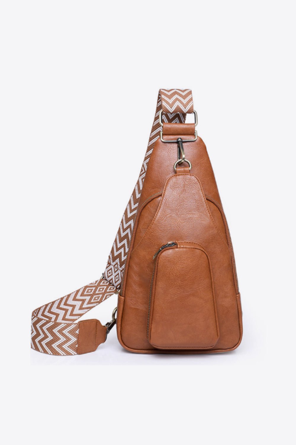 Adored Take A Trip PU Leather Sling Bag - Creative Designs by Shanny