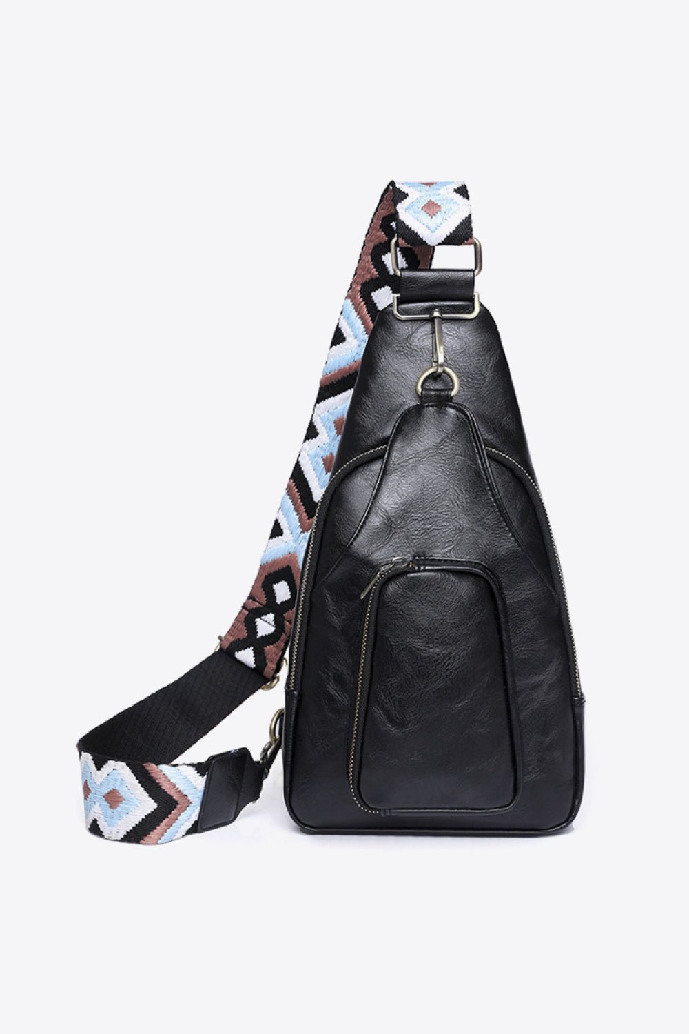 Adored Take A Trip PU Leather Sling Bag - Creative Designs by Shanny