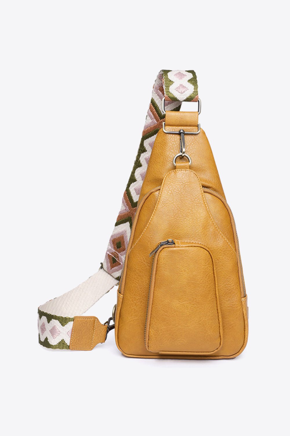 Adored Take A Trip PU Leather Sling Bag - Creative Designs by Shanny