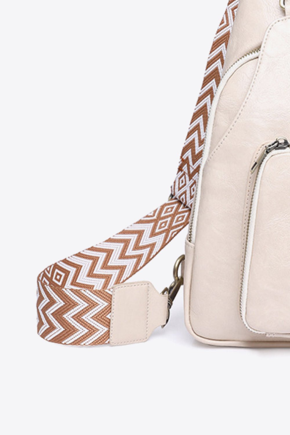 Adored Take A Trip PU Leather Sling Bag - Creative Designs by Shanny