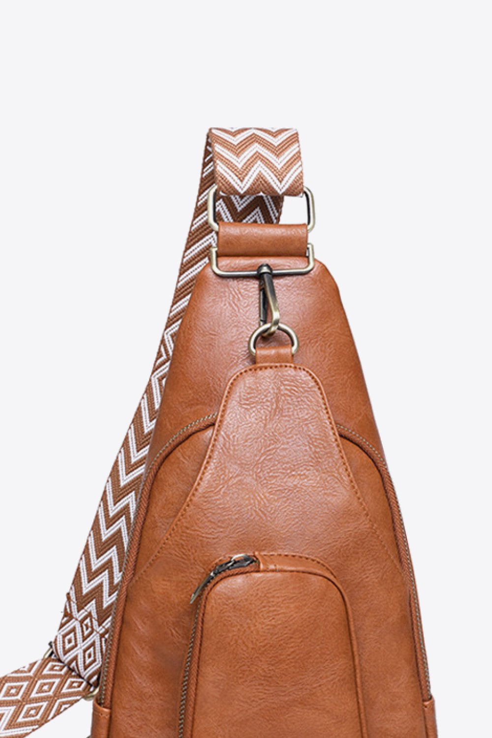 Adored Take A Trip PU Leather Sling Bag - Creative Designs by Shanny