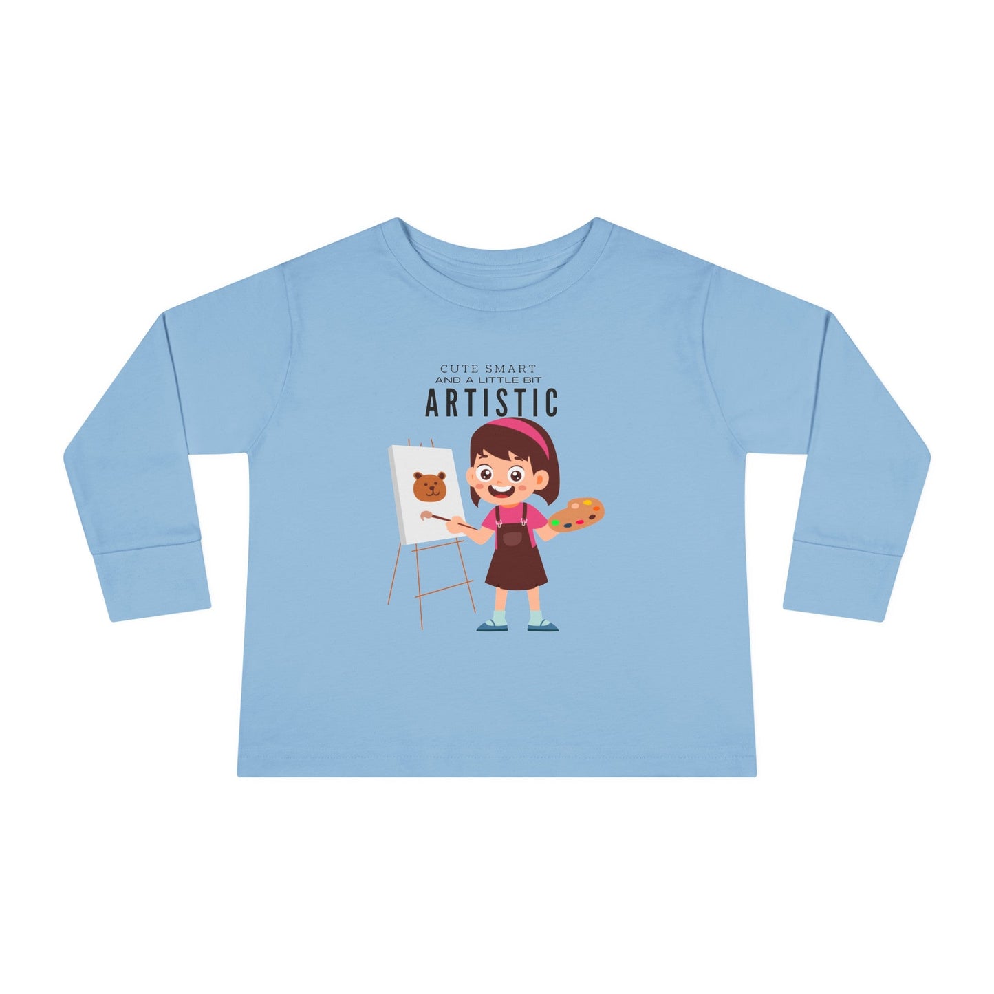 Artistic Toddler Long Sleeve Tee - Creative Designs by Shanny