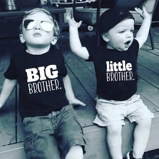 T-Shirts Big Brother&Little Brother Kids T-Shirt Birthday