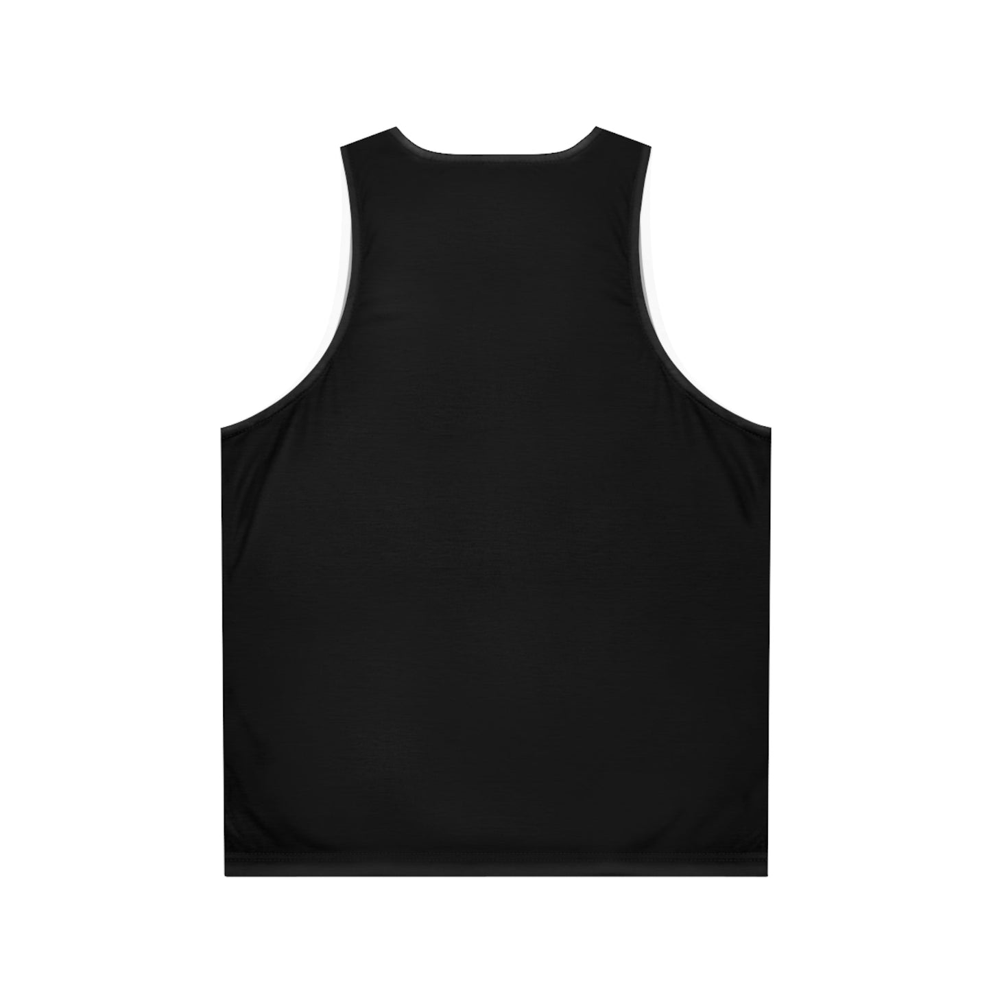 Black Unisex Tank Top (AOP) - Creative Designs by Shanny