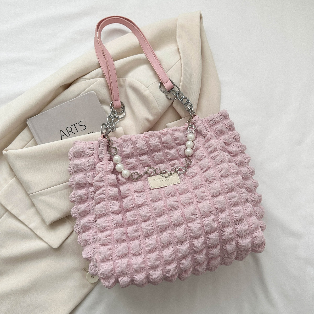 Bubble Textured Tote Bag - Creative Designs by Shanny