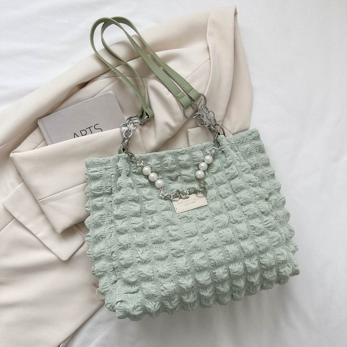 Bubble Textured Tote Bag - Creative Designs by Shanny