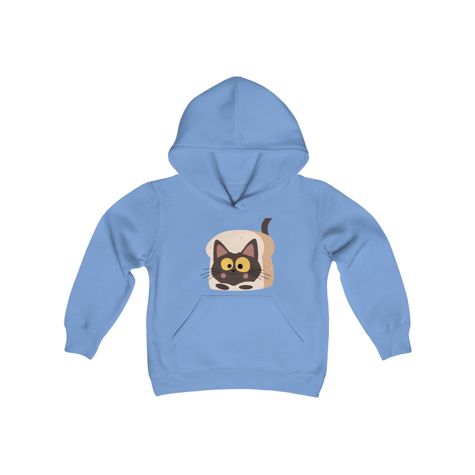 Cat Youth Heavy Blend Hooded Sweatshirt - Creative Designs by Shanny