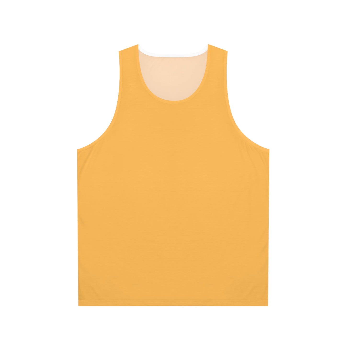 Copper Orange Unisex Tank Top (AOP) - Creative Designs by Shanny