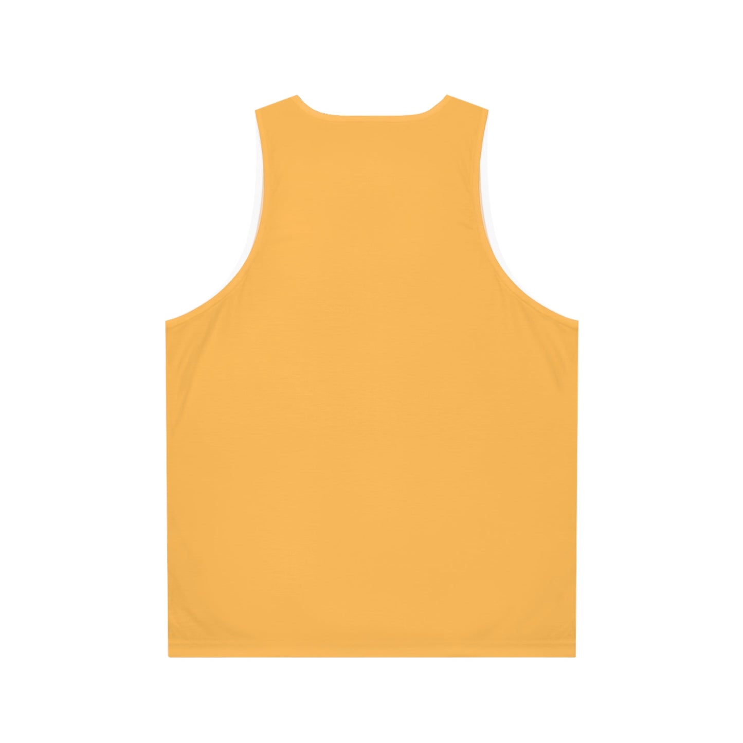 Copper Orange Unisex Tank Top (AOP) - Creative Designs by Shanny