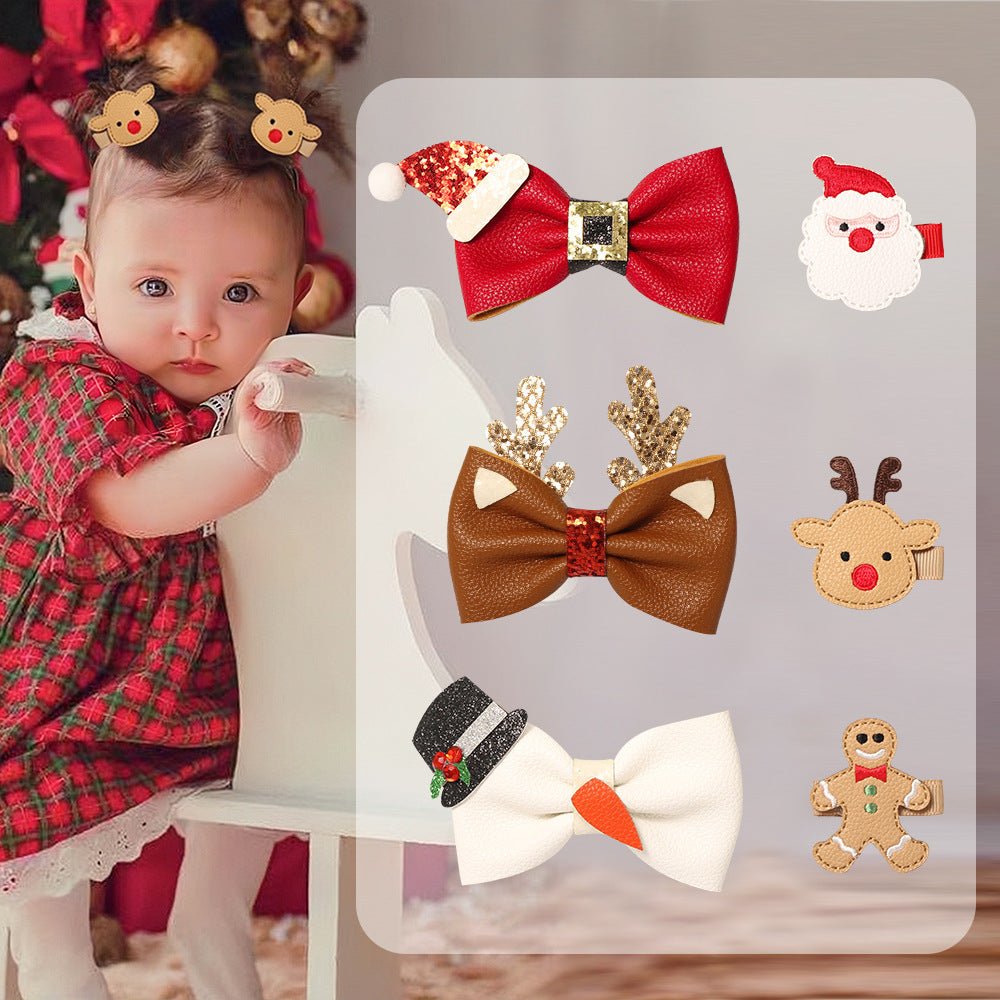 Creative Cute Children's Christmas Hairpin Accessories - Creative Designs by Shanny