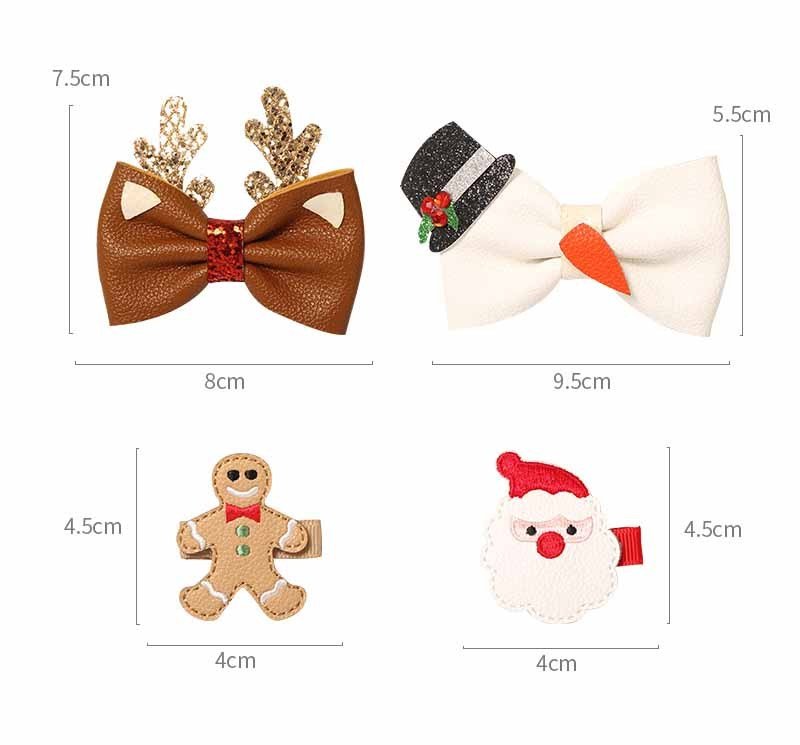 Creative Cute Children's Christmas Hairpin Accessories - Creative Designs by Shanny