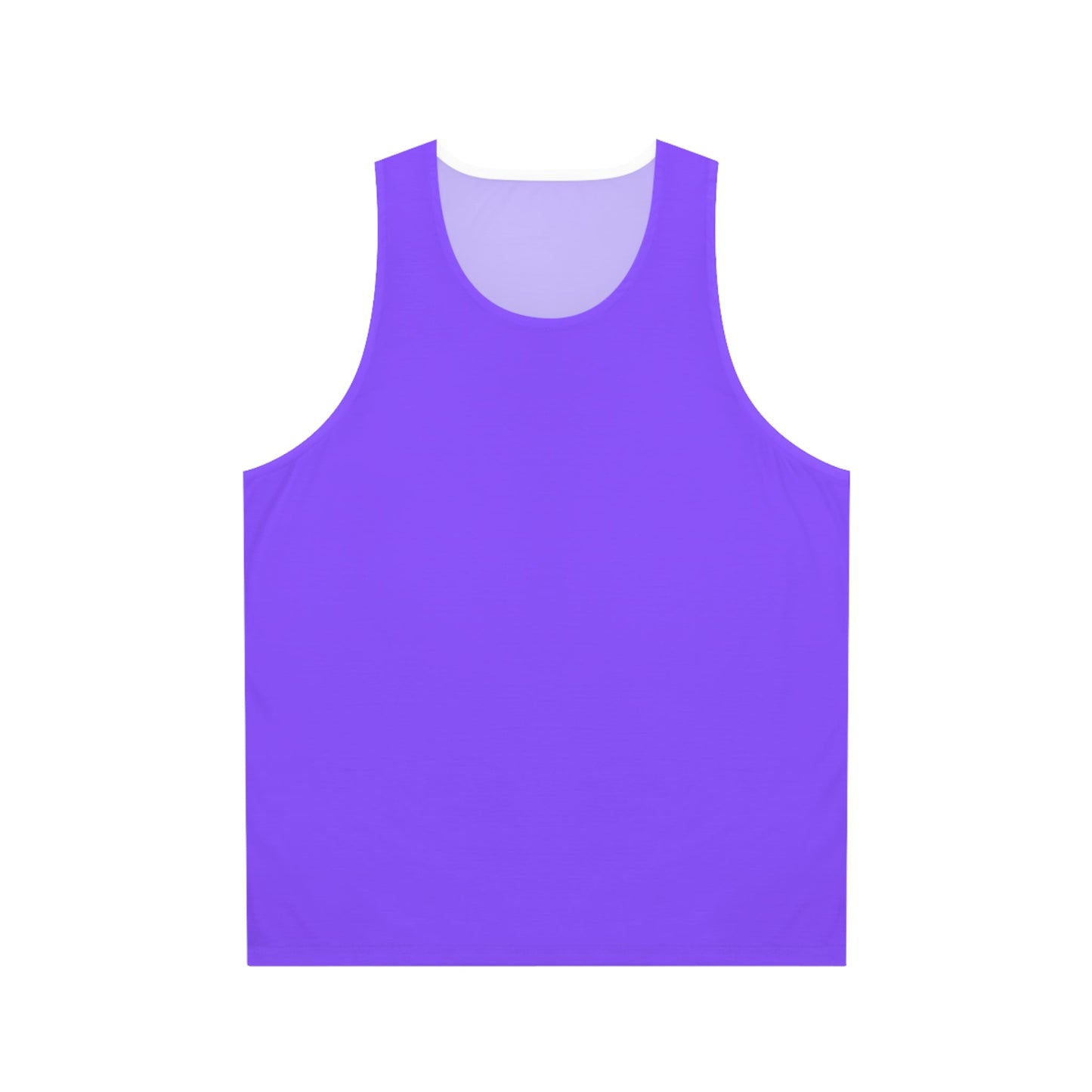 Dark Purple Unisex Tank Top (AOP) - Creative Designs by Shanny