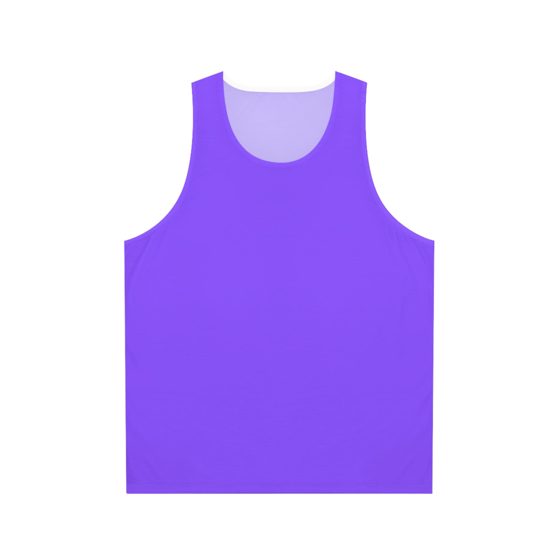 Dark Purple Unisex Tank Top (AOP) - Creative Designs by Shanny